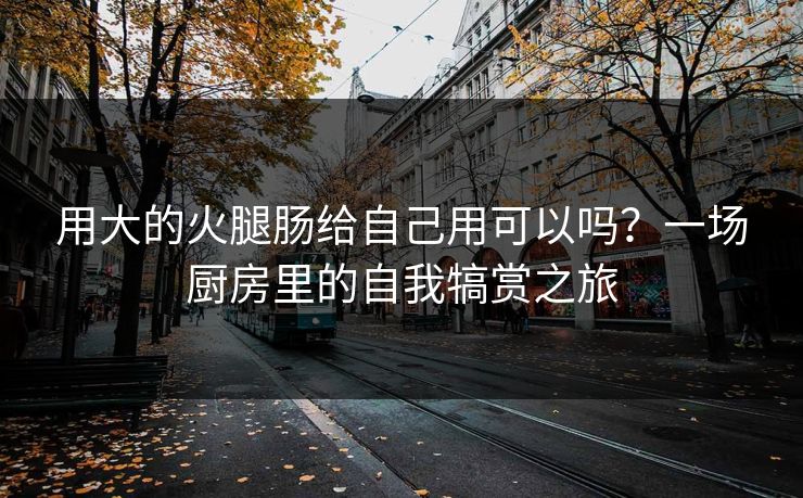 用大的火腿肠给自己用可以吗？一场厨房里的自我犒赏之旅