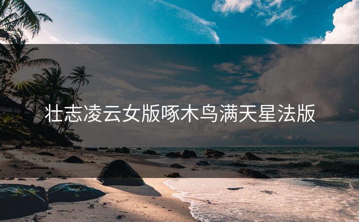 壮志凌云女版啄木鸟满天星法版